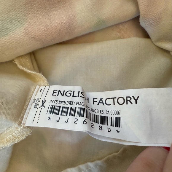 English Factory Floral Ruffle Mini Dress from Anthropologie – Size Small - Picture 9 of 10